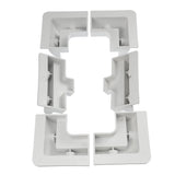 6pcs Solar Panel Corner Cable Mounting Bracket Kit for Vehicle Roof Caravan Boat RV