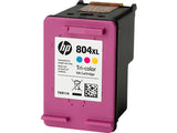 HP 804XL Ink Cartridge Toner Tri 3 Colour Cyan Magenta Yellow T6N11AA Genuine Original