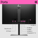 HP E24T G5 23.8" FHD IPS Touch Screen Eye Ease 16:9 1920x1080 Business Monitor 6N6E6AA