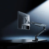 Humanmotion TX02-1G Stealth Mecha 17-40" Monitor Arm Single Screen Desk Mount Stand