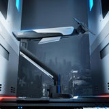 Humanmotion TX02-1B Stealth Mecha 17-40" Monitor Arm Single Screen Desk Mount Stand