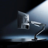 Humanmotion TX02-1B Stealth Mecha 17-40" Monitor Arm Single Screen Desk Mount Stand