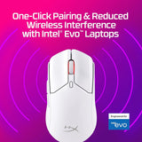 HyperX Pulsefire Haste 2 Wireless Computer Gaming Mouse Black 6N0B0AA