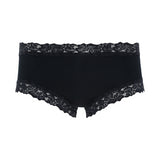 2x Jockey Parisienne Classic Boyleg Lace Womens Underwear Panties Black Bulk WWLF