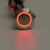 5 Pin 19mm 12V LED Light SPDT Latching ON OFF Push Button Momentary Switch Waterproof