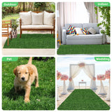 Artificial Grass 20mm Turf Plant Roll Synthetic Green Mat Garden Lawn Flooring