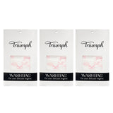 3 Pack Triumph Washbag Delicates Lingerie Bra Clothes Zip Laundry Wash Bag Bulk