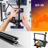 2020 T-Slot Aluminium Extrusion Profile Frame Linear Rail For CNC 3D Printer DIY