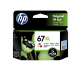HP 67XL Ink Cartridge Toner Black Cyan Magenta Yellow Value Pack Genuine Original High Capacity