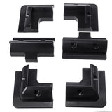 6pcs Solar Panel Corner Cable Mounting Bracket Kit for Vehicle Roof Caravan Boat RV