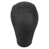 Manual Car Gear Shift Knob 5 Speed PU Leather Black Fit For Nissan Patrol GU4