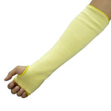 2pair Safetyware 18" Safety Protection Cut Resistant Sleeves Work Gloves Level 5 Arm Guard Level 5 Bulk for Gardening Mechanic Construction General Purpose