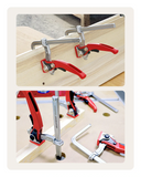 2/4PCS Quick Release 160x60mm Guide Rail MFT Woodworking Vice Bench Dog Clamps