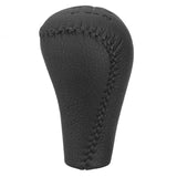 Manual Car Gear Shift Knob 5 Speed PU Leather Black Fit For Nissan Patrol GU4