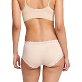2x Jockey Parisienne Classic Boyleg Lace Womens Underwear Panties Dusk Beige Bulk WWLF