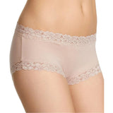 2x Jockey Parisienne Classic Boyleg Lace Womens Underwear Panties Dusk Beige Bulk WWLF