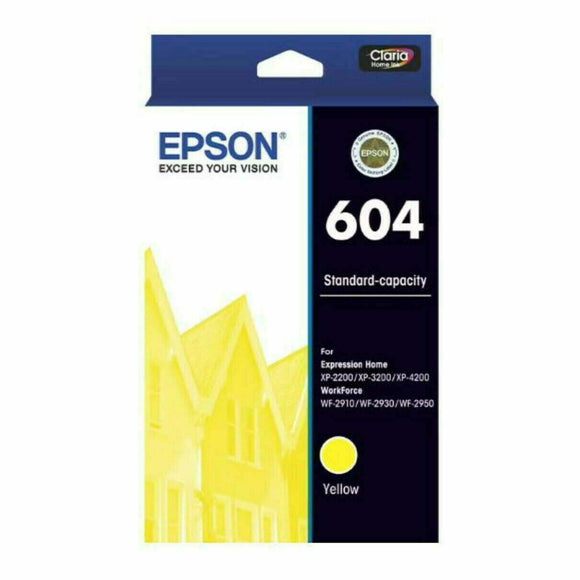 Epson 604 Yellow Ink Cartridge Toner C13T10G492