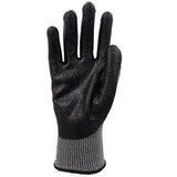 3 Pair Safetyware Anti Cut Oil Resistant Proof Nitrile Safety Work Gloves Coated Heavy Duty Level 5 for Kitchen Gardening Mechanic Construction General Purpose