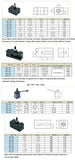 Machifit 6-9" Cuniform GIB Lathe Swing Quick Change Turning Tool Post Kit Holder Boring for Woodworking / CNC