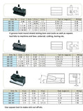 Machifit 6-9" Cuniform GIB Lathe Swing Quick Change Turning Tool Post Kit Holder Boring for Woodworking / CNC