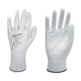 4 Pair Safetyware Flexiplus PU Coated Work Safety Gloves Bulk for Gardening Mechanic Construction General Purpose Driver