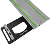 Alloy Circular Saw Square Guide Rail Track Woodworking Right Angle for Makita / Festool