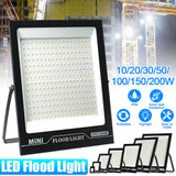 LED Flood Spot Light Waterproof Outdoor Garden Projector Wall Security Lighting