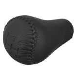 Manual Car Gear Shift Knob 5 Speed PU Leather Black Fit For Nissan Patrol GU4