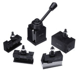 Machifit 6-9" Cuniform GIB Lathe Swing Quick Change Turning Tool Post Kit Holder Boring for Woodworking / CNC