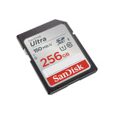 SanDisk Ultra SDXC 256GB 150MB/s C10 UHS-I 4x6 Camera SD Memory Card