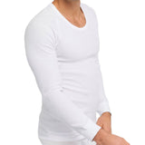 Holeproof Aircel Thermal Mens T-shirt Long Sleeve Tee Top MYPU1A White Waffle Knit Base Layer
