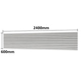 600x2400x5mm Marine Flooring Teak EVA Foam Boat Yacht Decking Sheet Mat Grey