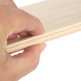 80 cm 7 Layer DIY Blank Skateboard Deck Natural Maple Wood Double Concave Plates