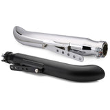 20'' Universal Motorcycle Cafe Racer Exhaust Muffler Pipe Silencer Bracket