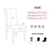 Washable Dining Wedding Outdoor Office Stretch Chair Seat Cover Slipcover Party