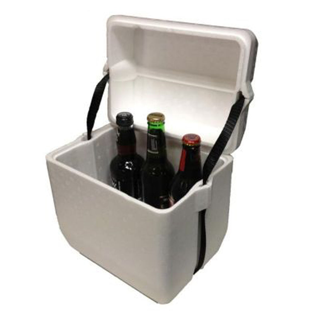 6L Polystyrene styrofoam foam cooler box icebox 6-bottle Size and