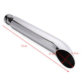 20'' Universal Motorcycle Cafe Racer Exhaust Muffler Pipe Silencer Bracket