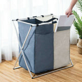 Large Dirty Washing Clothes Laundry Basket Hamper Storage Bin Bag Organiser