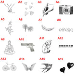200 XXL Personalised return address label adhesive custom sticker 100x150mm