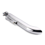 20'' Universal Motorcycle Cafe Racer Exhaust Muffler Pipe Silencer Bracket