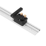 Aluminum Alloy T-track T-slot Miter Bar Woodworking Jig Stop Tools 400-1220mm