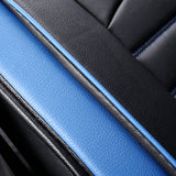 Universal Car Front Seat Covers PU Leather Protective Cushion Padded Mat