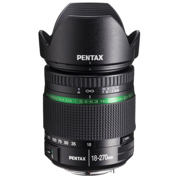 Pentax SMC DA 18-270mm F3.5-6.3 SDM Zoom DSLR Camera Lens 21497