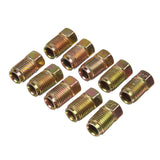 25ft 3/16 Steel Copper Brake Line Tubing Kit Pipe Wire Coil Fitting Nut Joiner