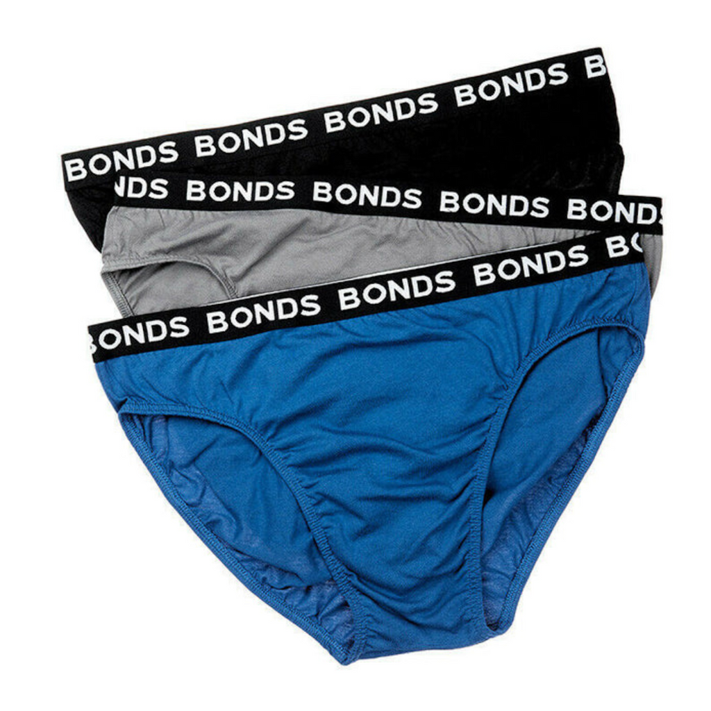 thumbnail image 2 of Bonds Men's Hipster Briefs 8-Pack – Black Cotton Underwear Plus Size Available 2 of 5