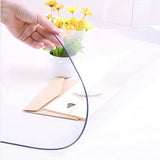 Transparent Clear Waterproof Table Cloth Mat Protector Cover Kitchen Dining Home