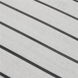 600x2400x5mm Marine Flooring Teak EVA Foam Boat Yacht Decking Sheet Mat Grey