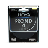 Hoya Pro ND4 Camera Lens 2-Stops Light Loss Filter