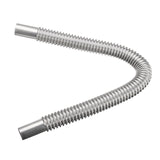 60cm 2.5cm Car Parking Diesel Air Heater Tank Exhaust Pipe Vent Hose Tube Stainless Steel
