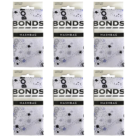 6x Bonds Washbag Mesh Zip Delicates Laundry Lingerie Bra Wash Bag HYPL1N Bulk